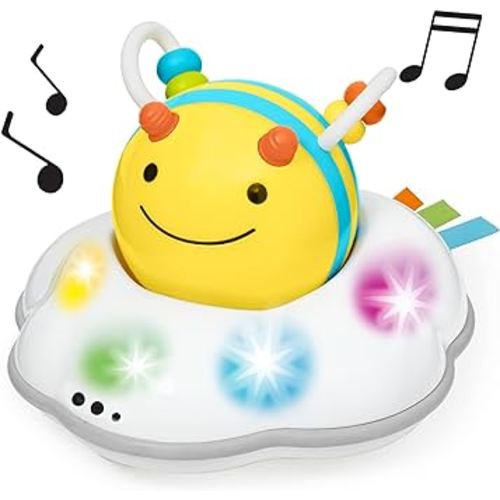 Skip Hop Baby Crawl Toy 3-Stage Developmental Learning Crawling Infant Toy, Explore & More Follow-Me Bee