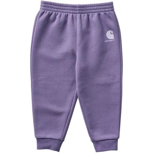 Carhartt Baby Girls Logo Sweatpant, Rosette