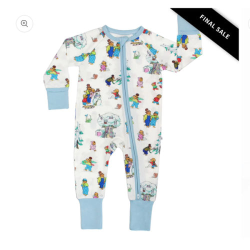 Berenstain Bears® Snow Day Bamboo Convertible Baby Pajamas – Emerson and Friends