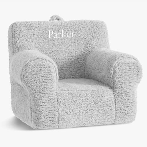 Kids (Size 2-6Y) Anywhere Chair, Gray Cozy Sherpa