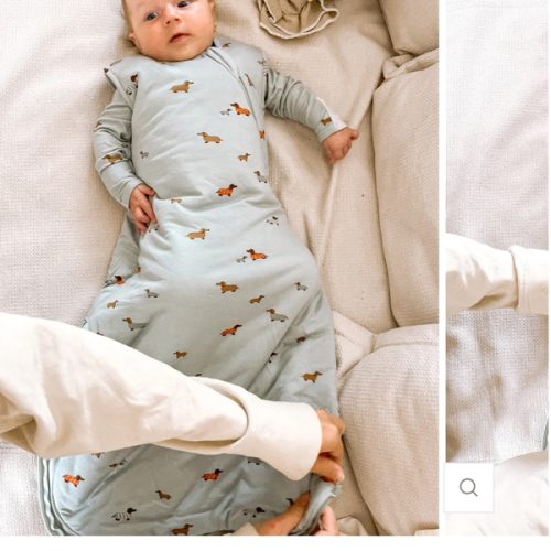 Transitional Swaddle Sleep Sack - Woof / 1.0 TOG
