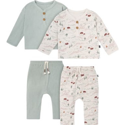 Henley Tops with Pants Set, 6-9M
