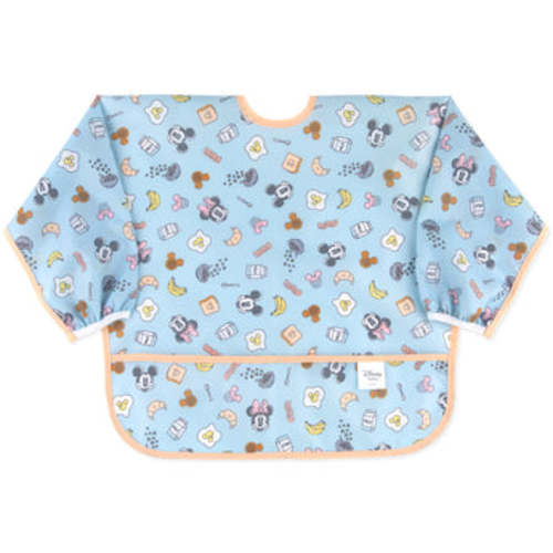 Sleeved Bib: Mickey + Minnie Sunny Side Up – Bumkins