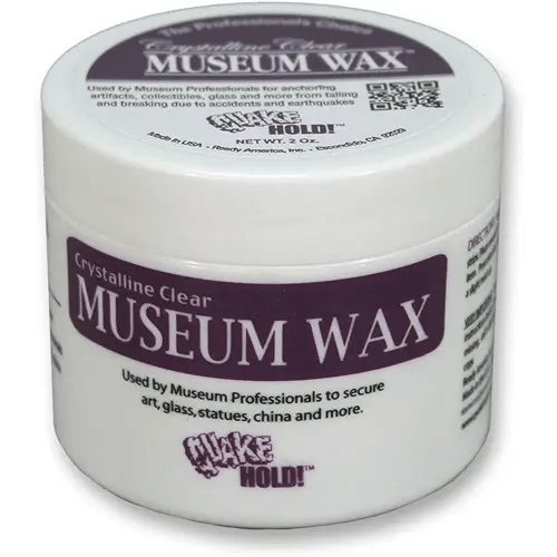 Quakehold! 66111 Museum Wax, Clear 2 Ounce