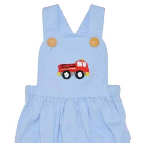 Fire Truck Sun Suit