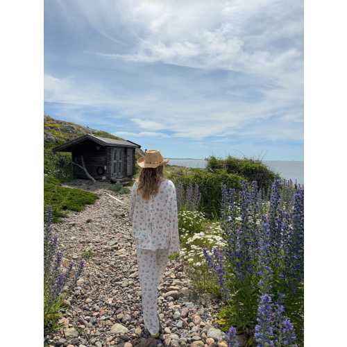 Go Slow Pants Summer Berries - Summer Berries | Djerf Avenue