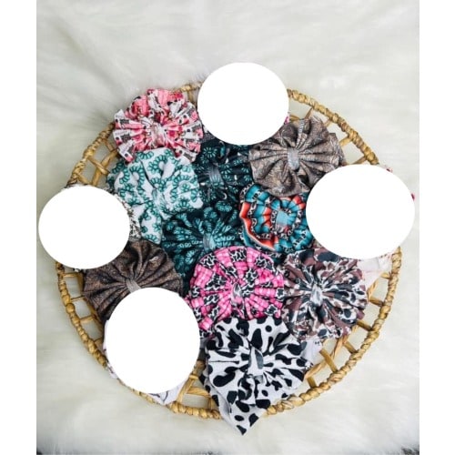 Western headwraps | cow headwraps | turquoise headwraps | cow headband | messy headwraps | Texas messy headwrap