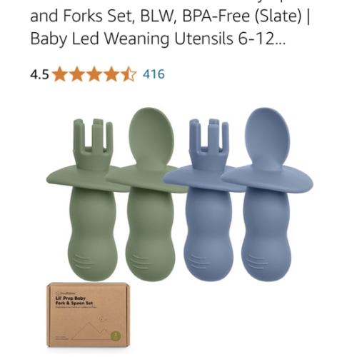 Amazon.com: KeaBabies: Silicone Utensils