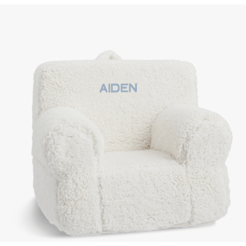 My First Anywhere Chair Cream Sherpa