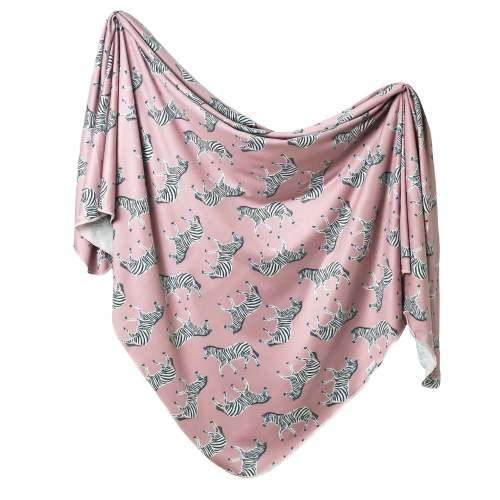 Knit Swaddle Blanket - Zella