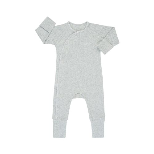 Buy Baby Pointelle Cozysuit in New Grey Marle Online | BONDS