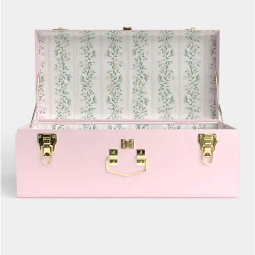 Petite Trunk - Pink - Darling Dogwood / No Embroidery