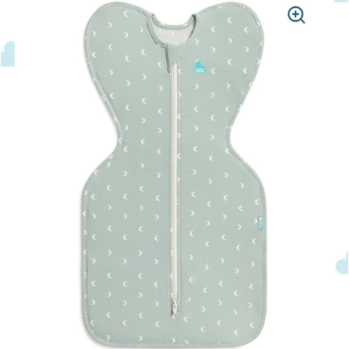 Swaddle Up™ 1.0 TOG Cotton Olive Moon