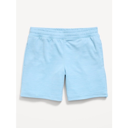 Mesh Performance Shorts for Boys-bleur than blue