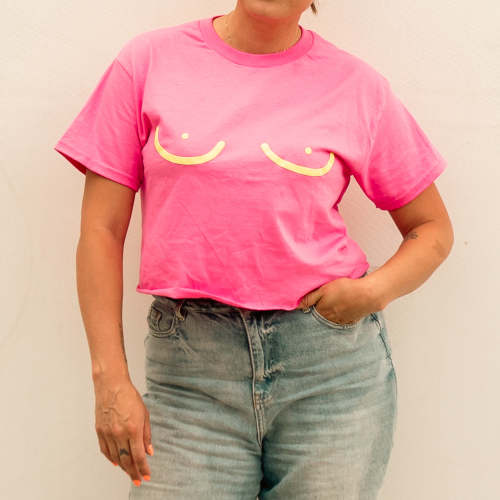 Neon Boobs Tee
