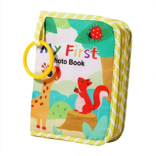 Land-Themed First Photo Album for Baby Boys Girls, Fun Memory Keepsake for Newborns, Toddlers & Baby Showers