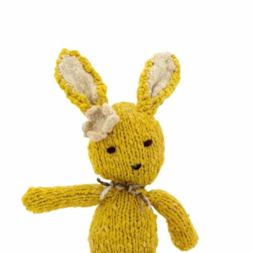 Organic Wool Knit Bunny | Finn + Emma