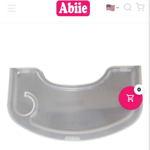 (Part K) Plastic Tray Cover - Beyond Junior® Y High Chair