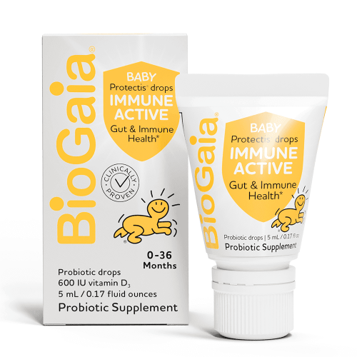 BioGaia Baby Probiotic Drops + Vit D | Ease Crying, Colic & Support Immune Health | 25-Day Supply