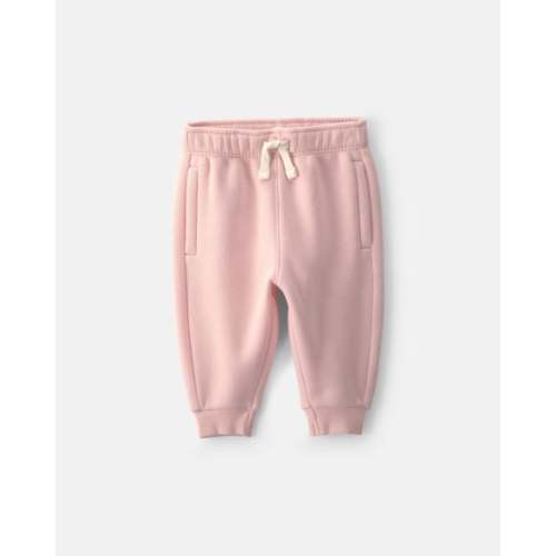 Baby Girl Fleece Pants - Pink | Carter's