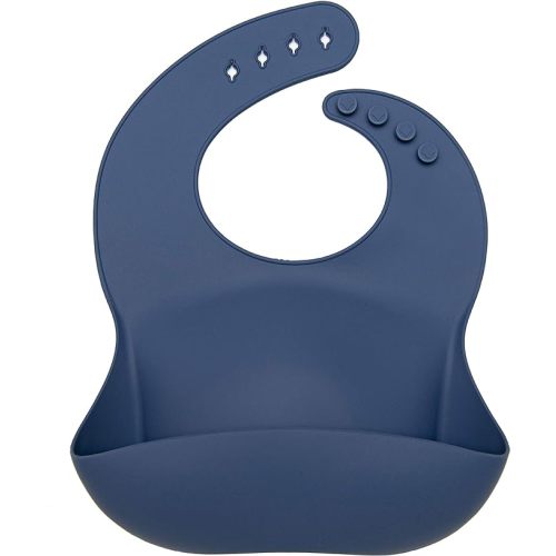 Loulou Lollipop Soft, Waterproof Silicone Feeding Bib