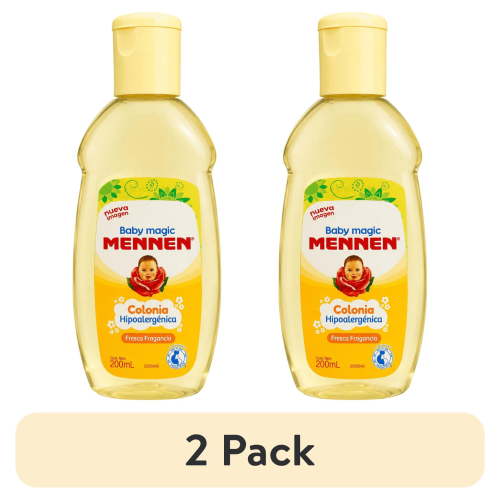 (2 pack) Baby Magic Mennen Colonia Hipoalergénica Baby Cologne, Fresh Fragrance, 200 mL (6.7 fl oz)