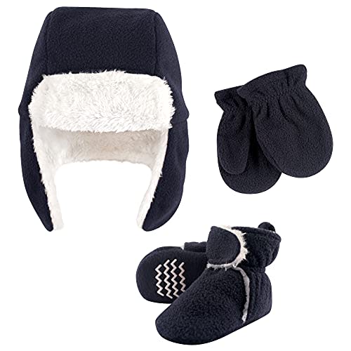 Hudson Baby Baby Hudson Baby Unisex Baby Trapper Hat, Mitten and Bootie Set