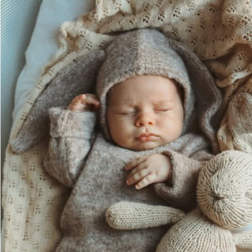 Luna + Luca Bunny Ear Bonnet