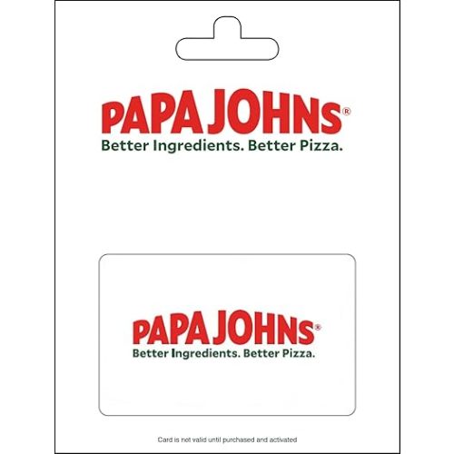 Papa John's Pizza Gift Card