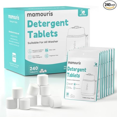 240 Count Bottle Washer Detergent Tablets for All Bottle Washers