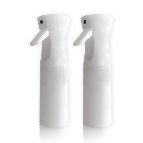 Spray Bottle Fine Mist (200ml) 360° Multi Spray Bottle for Plants, Cleaning, Skin Care Leakproof & Durable 2 Pack