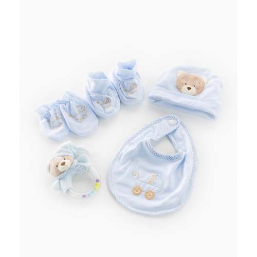 5pc Baby Essentials Gift Set | Blue