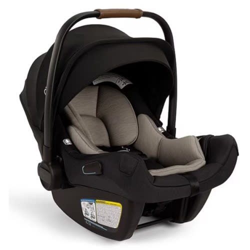 Nuna Pipa Aire Infant Car Seat & Base. Color:Caviar