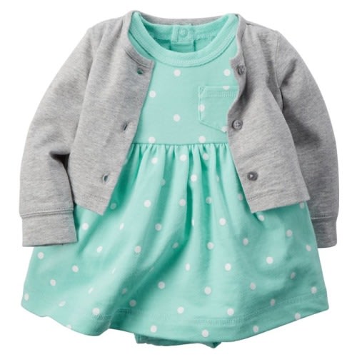 Baby Girls' 2 Piece Floral Dress Set (Baby)