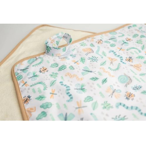 Ultra-Soft Bamboo Machine Washable and Wipeable Diaper Change Mat