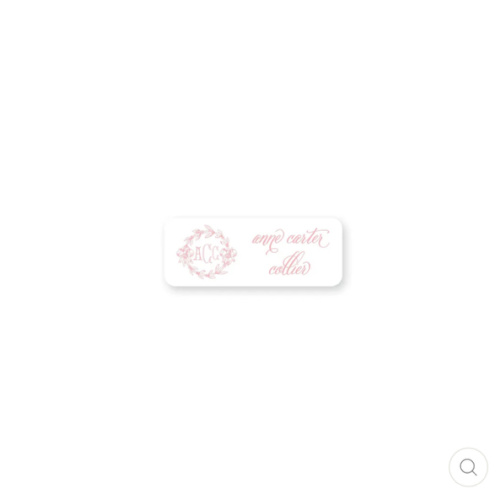 Victorian Wreath Permanent Stickers