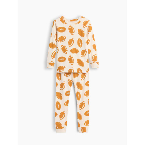 Baby & Toddler Organic Brushed Cotton Football PJ Set