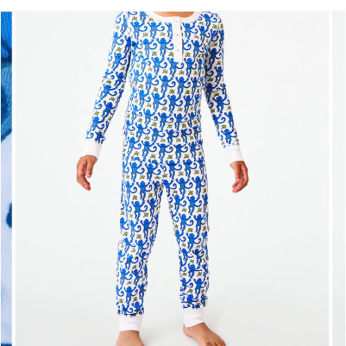 Kids Monkey Pajamas