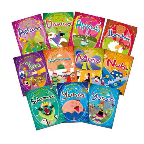 Prophet Stories - SET (11 Books) - Timas Kitab