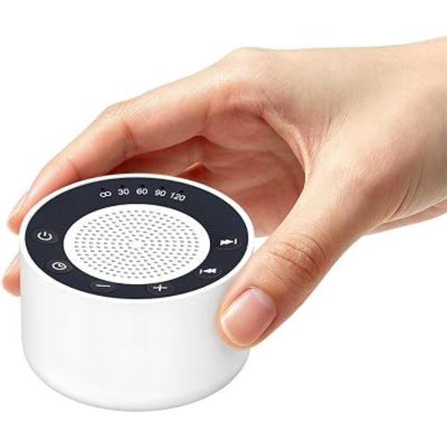 Small Sound Machine Portable White Noise Machine Baby Shushing Brown Noise Machine with 30 Soothing Sounds for Baby Kids Adults 5 Timers 32 Volume Levels Sleep Sounds Machine for Home Travel Office