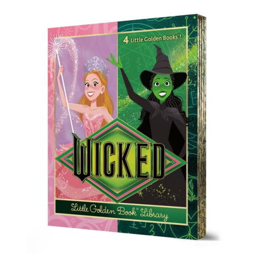 Little Golden Book Wicked Little Golden Book Boxed Set (Universal Pictures Wicked), (Paperback)