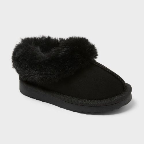 Toddler Piper Faux Fur Cuff Scuff Slippers - Cat & Jack™