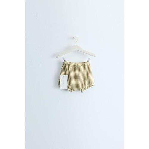 ZARA TIMELESS - STRIPED PRINT BLOOMERS - Mid-yellow | ZARA United States