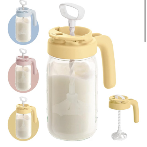 Papablic Breast Milk Pitcher, Formula & Baby Feeding Container, Yellow