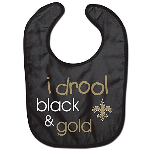Wincraft NFL New Orleans Saints WCRA1960914 All Pro Baby Bib