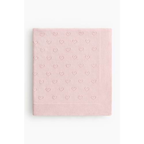 COTTON POINTELLE BABY BLANKET