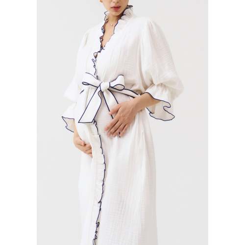 MUSLIN MODAL GAUZE ROBE
