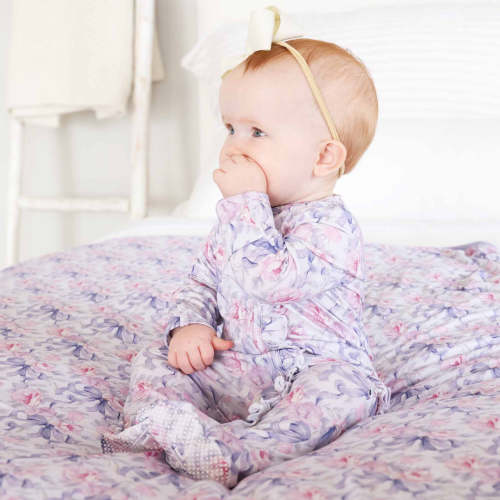 Girl Ruffle Zipper Footies | Best Sellers