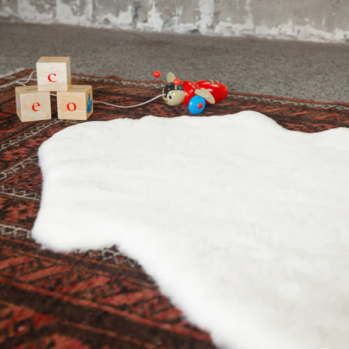 Ecowool Sheepskin Baby Rug - Short Wool