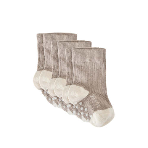 Crew Socks with grips 3-Pack